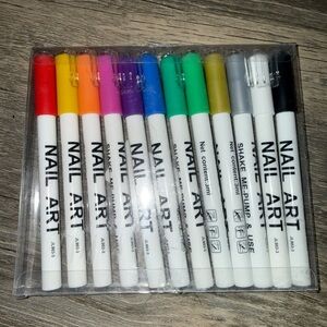 Colorful Nail Art Pens Set